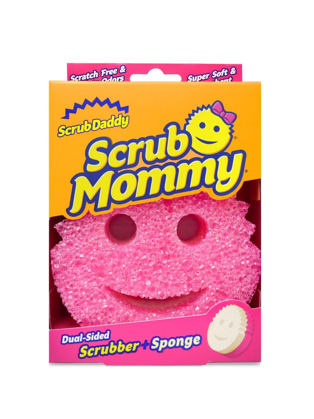 Scrub Daddy Scrub Mommy Dual Sided Scrubber And Edamama